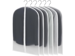 Juego De 6 Fundas Ligeras Para Ropa De 60x100 Cm