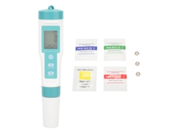 Lápiz Portátil Para Análisis De Calidad Del Agua En Acuicultura: Ph, Tds, Ec, Salinidad, Orp, Con Pantalla Digital.