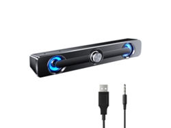 Altavoz Usb Sada V-111 Con Subwoofer, Graves Y Sonido Estéreo Para Pc, Portátil, Teléfono Móvil Y Tableta.