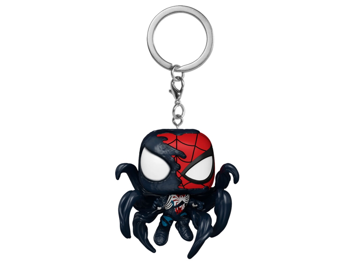Llavero de bolsillo Marvel Spider-man 2 con traje avanzado 2.0 Symbiote Takeover B.active