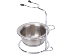Soporte Metálico Para Brochas De Afeitar, Jabonera De Acero Inoxidable, Práctico Recipiente De Almacenamiento Para Equipos.