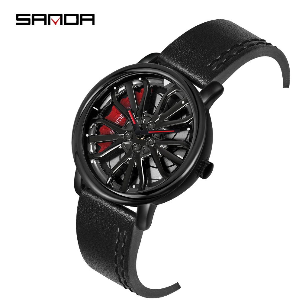 Reloj deportivo MDUG para hombre, diseño sencillo, resistente al agua hasta 50 m, pantalla luminosa (blanco).