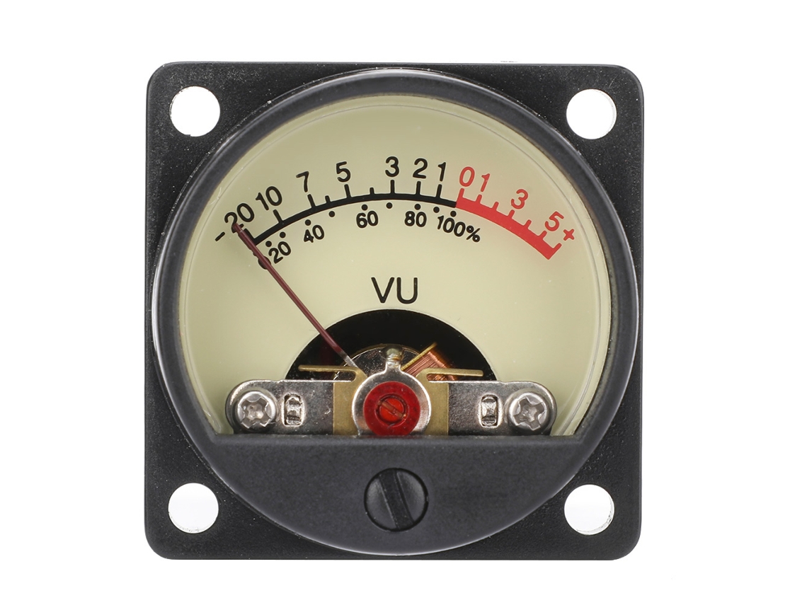 Medidor De Nivel Db Vu Con Medición De Voltaje De Alta Precisión Y Pantalla Lcd.