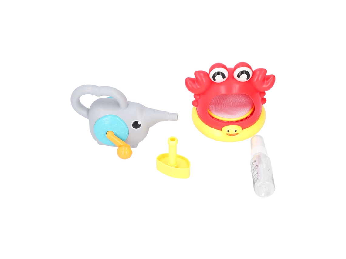 Juguete De Baño Cangrejo Hace Burbujas Para Niños Bebés Bañera Burbujeador De Agua Ducha Juguete Infantil