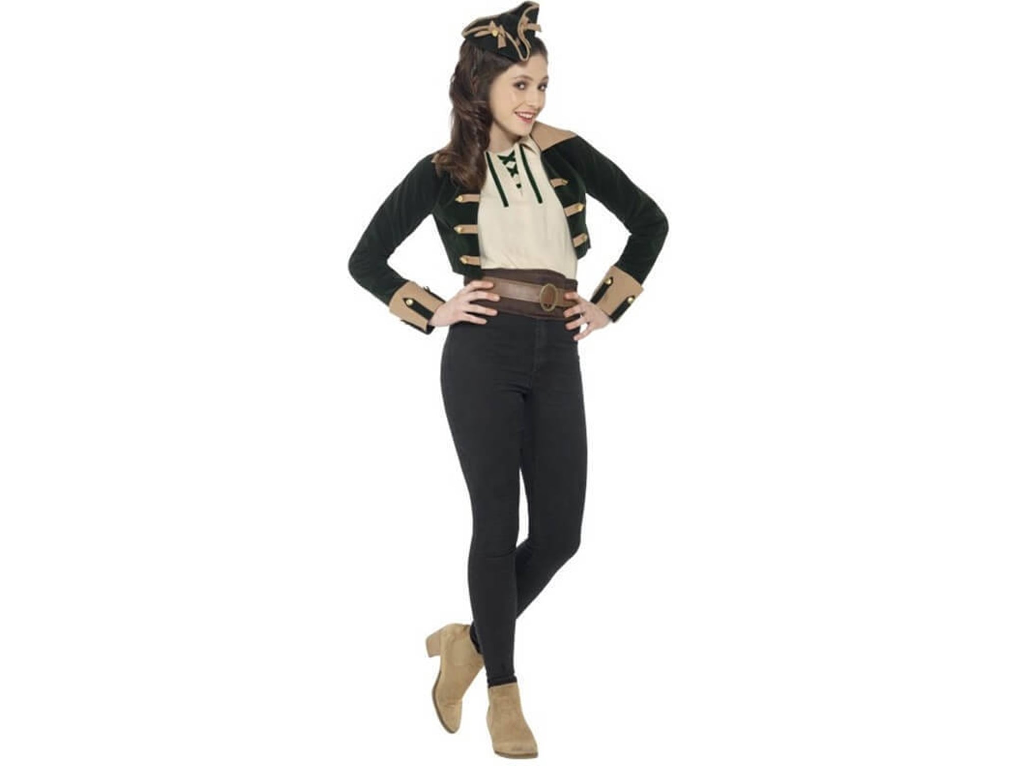 Disfraz de Mujer DISFRAZZES Pirata Vintage Sin Pantalones (Talla