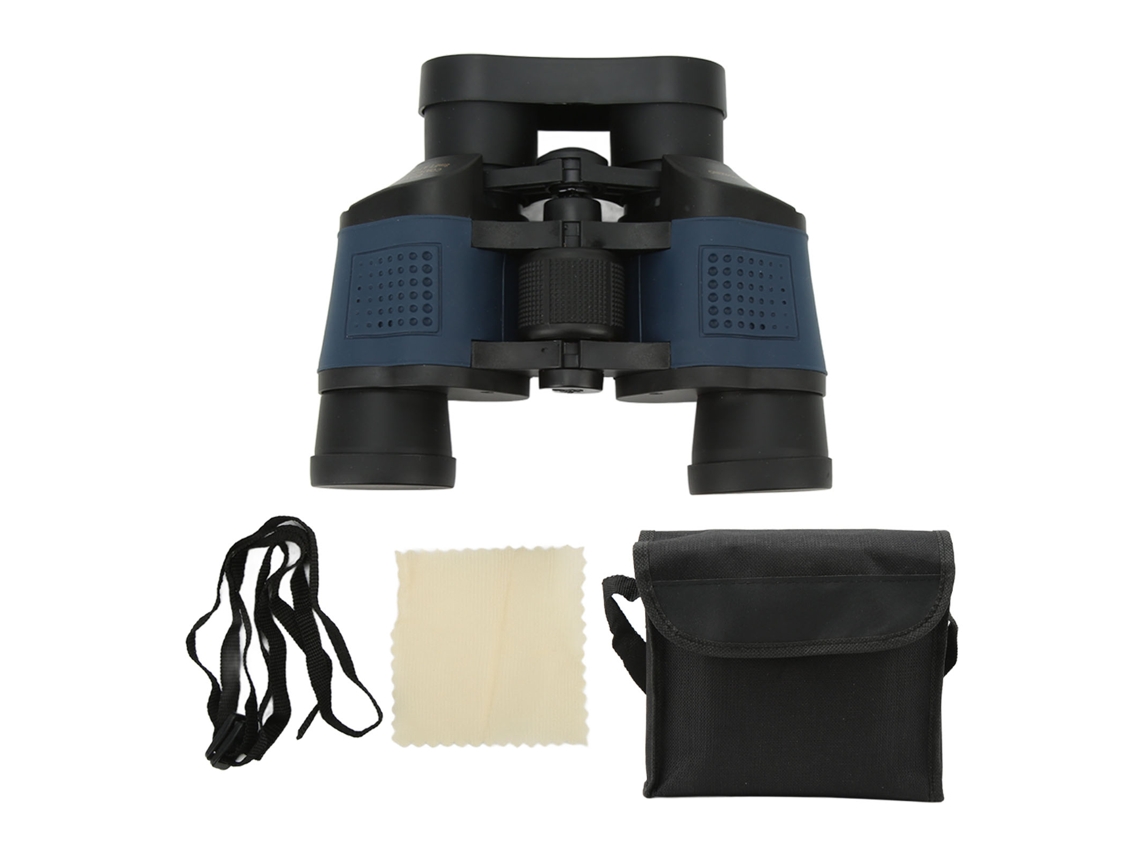 Prismáticos Hd 10x Lentes Film Rojo Antideslizantes Oculares Suaves Para Camping Observación De Aves Deportes Al Aire Libre
