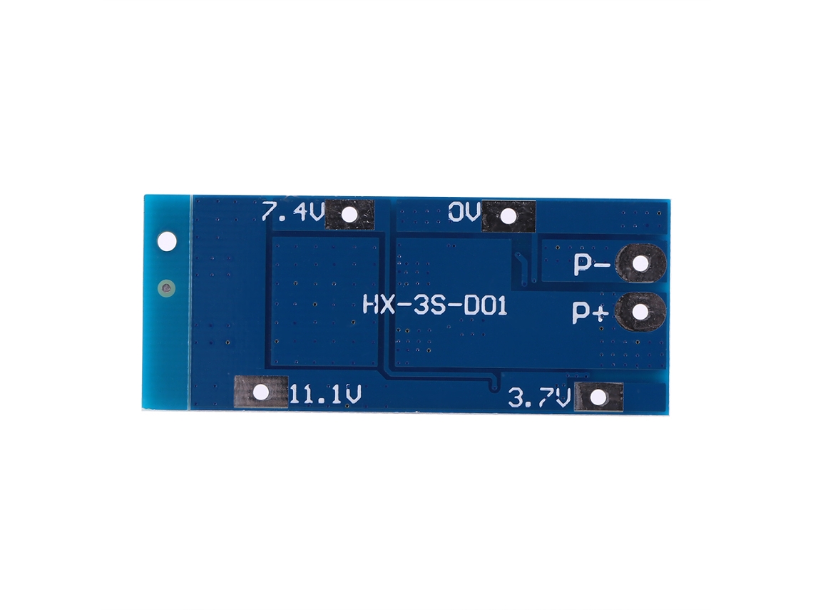 Omni-placa De Protección Bms Pcb Para Celdas De Batería Li-ion 18650 11.1v 3 Series