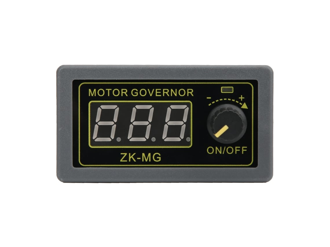 Controlador De Motor Dc Pwm Regulador De Velocidad Dimmer Led Pantalla Digital 5v 12v 24v