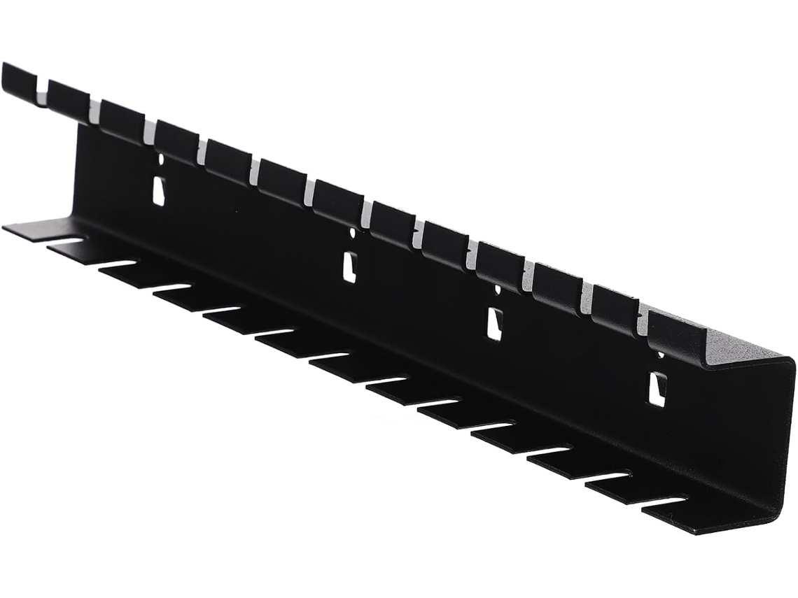 Soporte Y Organizador De Destornilladores Para Herramientas Multiusos Para Tablero Perforado Negro,