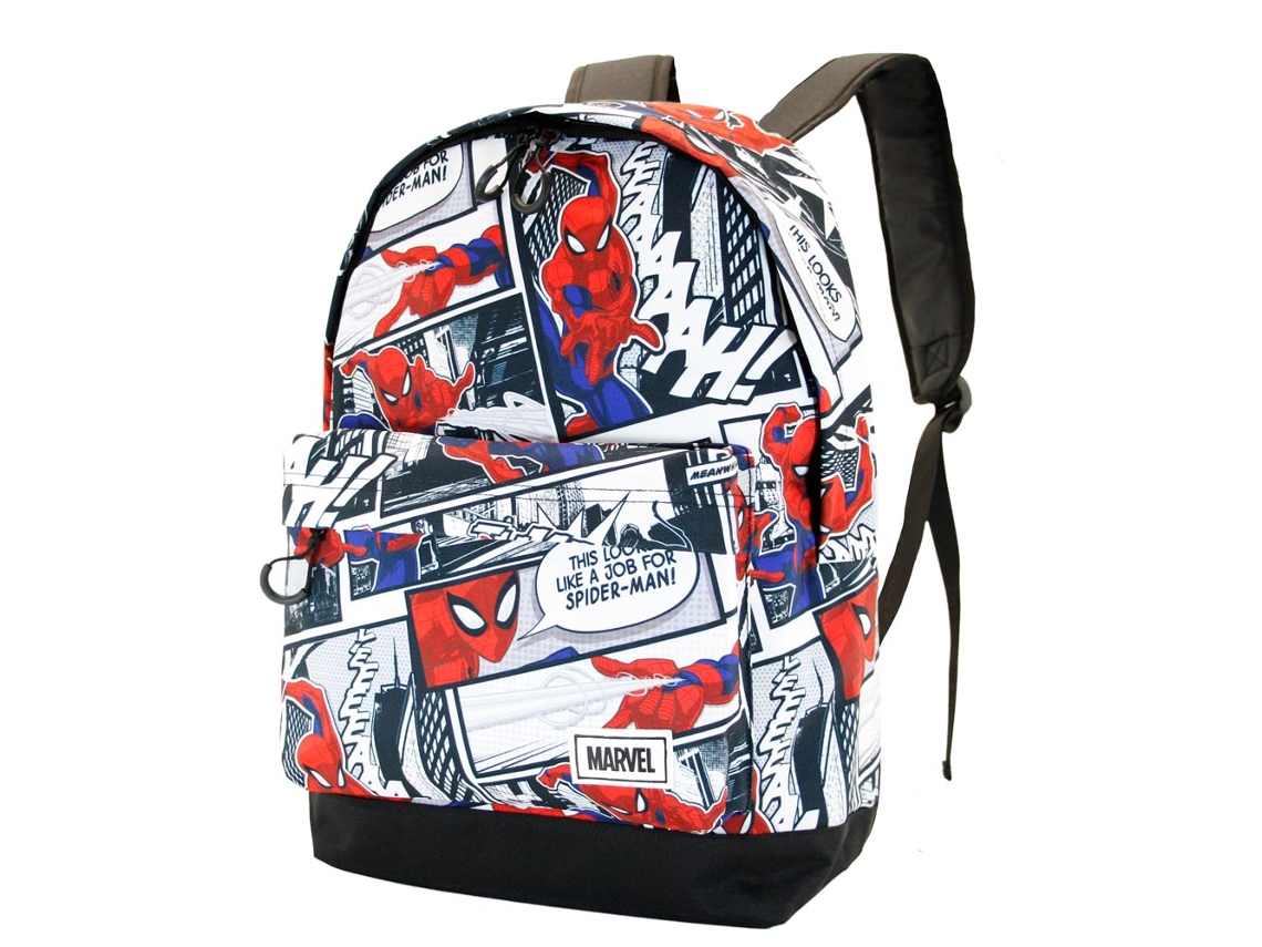 Spiderman Stories Mochila HS FAN, Multicolor