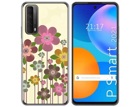 Carcasa Huawei P Smart 2021 TUMUNDOSMARTPHONE Dibujos Multicolor
