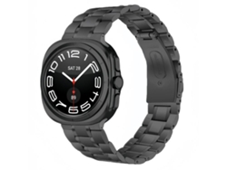 Pulsera de acero inoxidable para Samsung Galaxy Watch Ultra 2025 con cinco cuentas CSYY