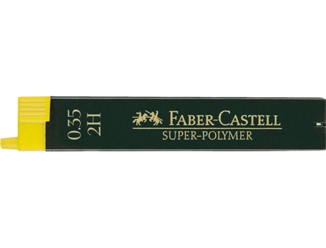 Minas para Portaminas FABER-CASTELL 3 mm 2H (12 Un)
