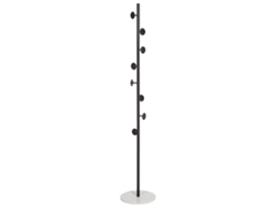 Perchero BELIANI Notus de Metal Negro 32x32x170
