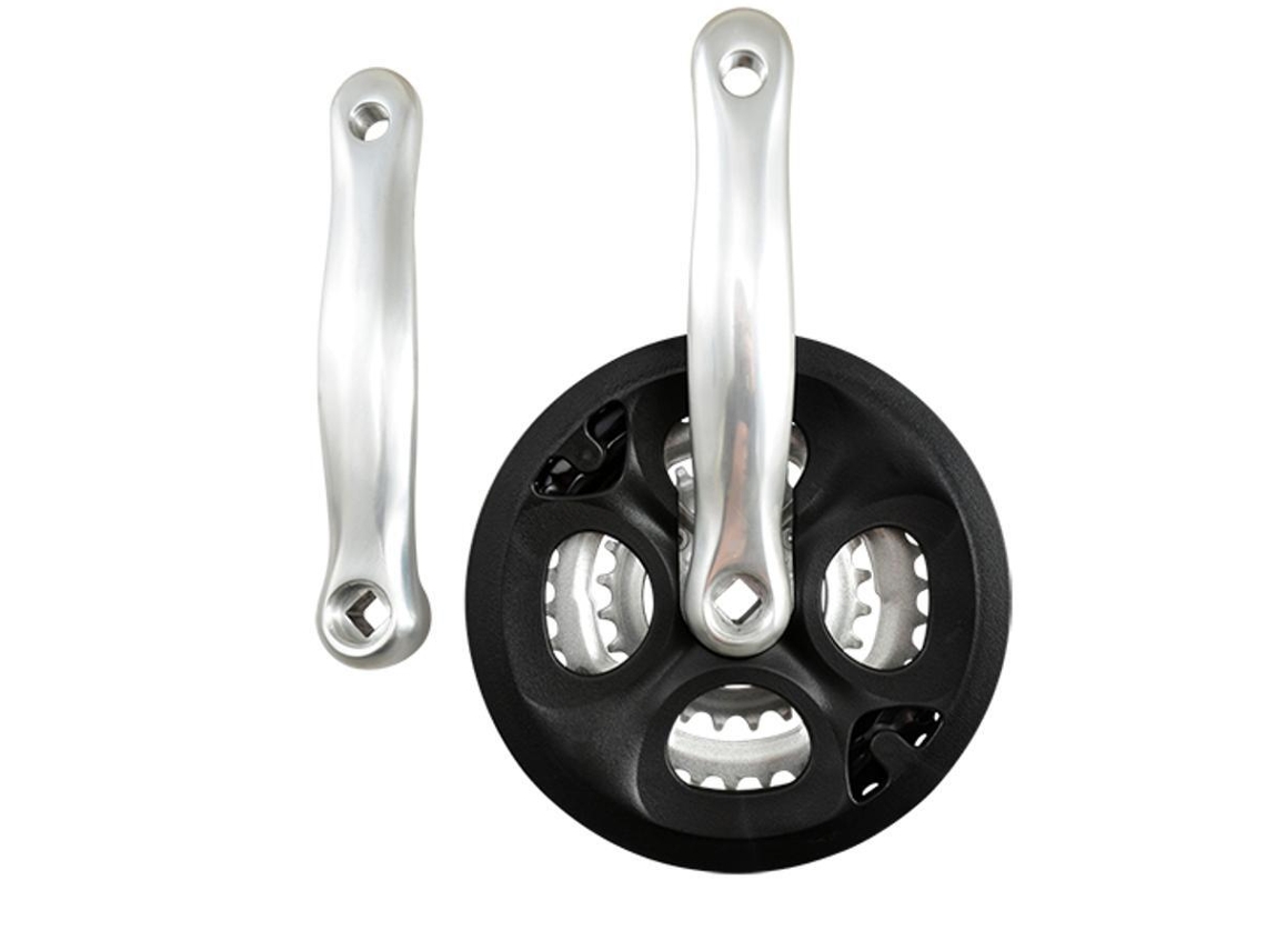 Platos y bielas triples de aluminio con protector de cadena desmontable SÉLECTION CGN L170 7 8V