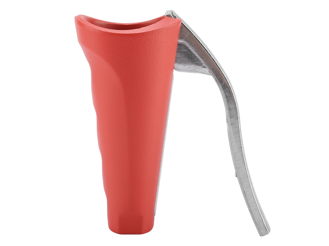 Cascanueces Resistente Con Resorte, Acero Inoxidable, Abs, Mango Antideslizante De Tpr, Rojo.