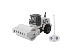 Ats-rodillo De Carretera Rc 4ch Control Remoto Vehículo De Ingeniería Juguete Para Niños Regalo Interior Exterior