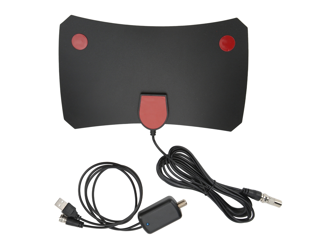 Antena de TV digital 4K 1080p, alta ganancia de 25 dBi, 980 millas, sin marca.