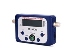 Mini buscador de satélite digital LCD (medidor de intensidad de señal, brújula)