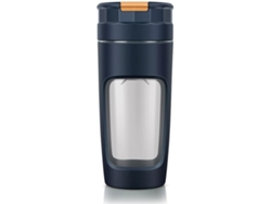 Vaso Exprimidor De Tamaño Personal Con Cuchilla Trituradora De Hielo, Recargable Por Usb Para Actividades De Cocina Al Aire Libre CHRUI Azul
