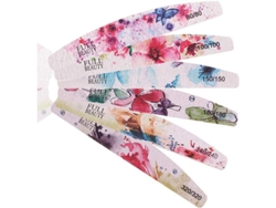 Kit Profesional De Limas De Uñas, 6 Piezas, Lavables, Doble Cara, Para Manicura, 80/100/150/180/240/320