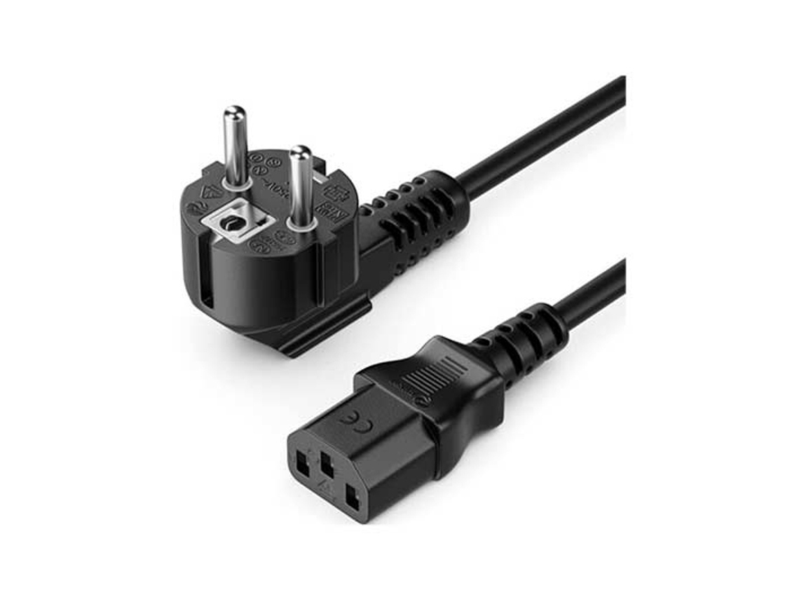 Cable de Alimentacion CRADIA 1.8M Negro