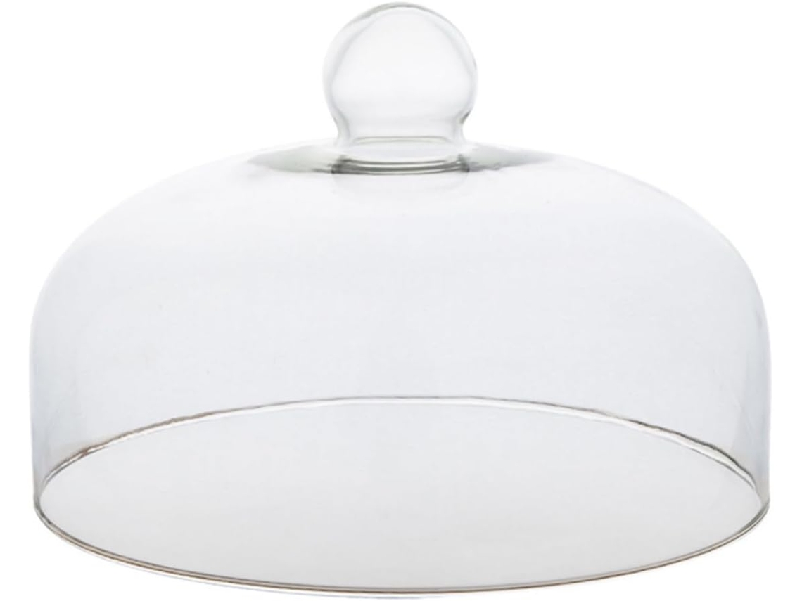 Tapa De Cristal Transparente Para Tartas Ø21 Cm Altura 14 Cm