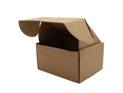 Caja Cartón Kraft Ecológica 20X15X10Cm GEOCAKES