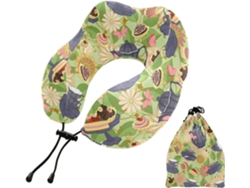 Almohada Viaje Dormir Aviones Espuma Viscoelástica Poliéster Viscoelástica. Fácilmente Soporte Fácil