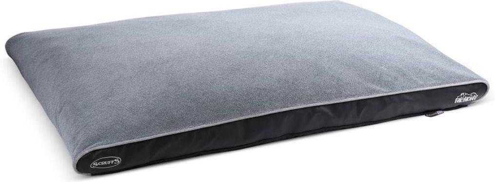 Colchón para Perros SCRUFFS & TRAMPS L (Gris - 120 x 75 x 8 cm - Tejido)