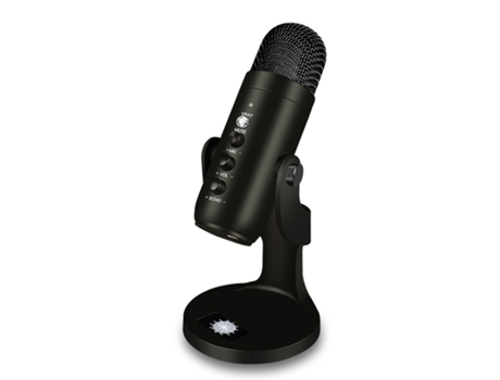 Micrófono TOPK para juegos Hylang negro
