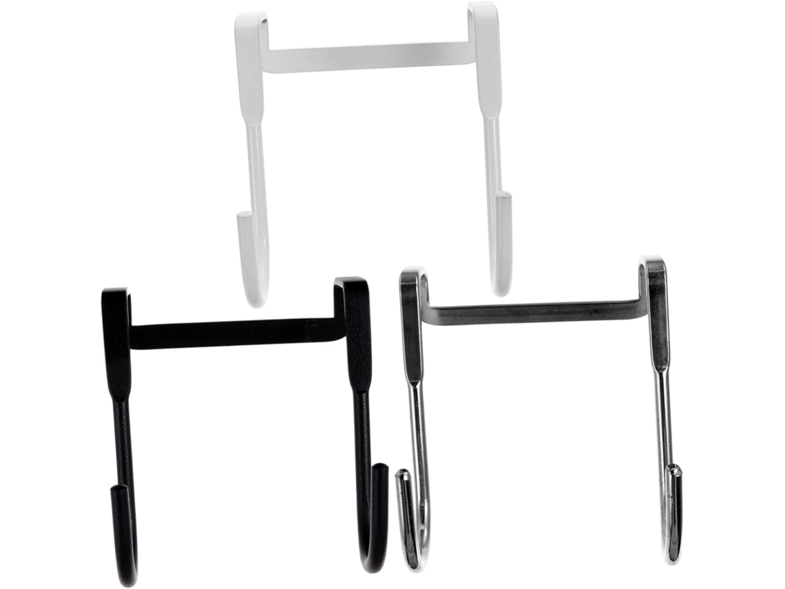 Juego de acero de 3 piezas para cocina y baño.