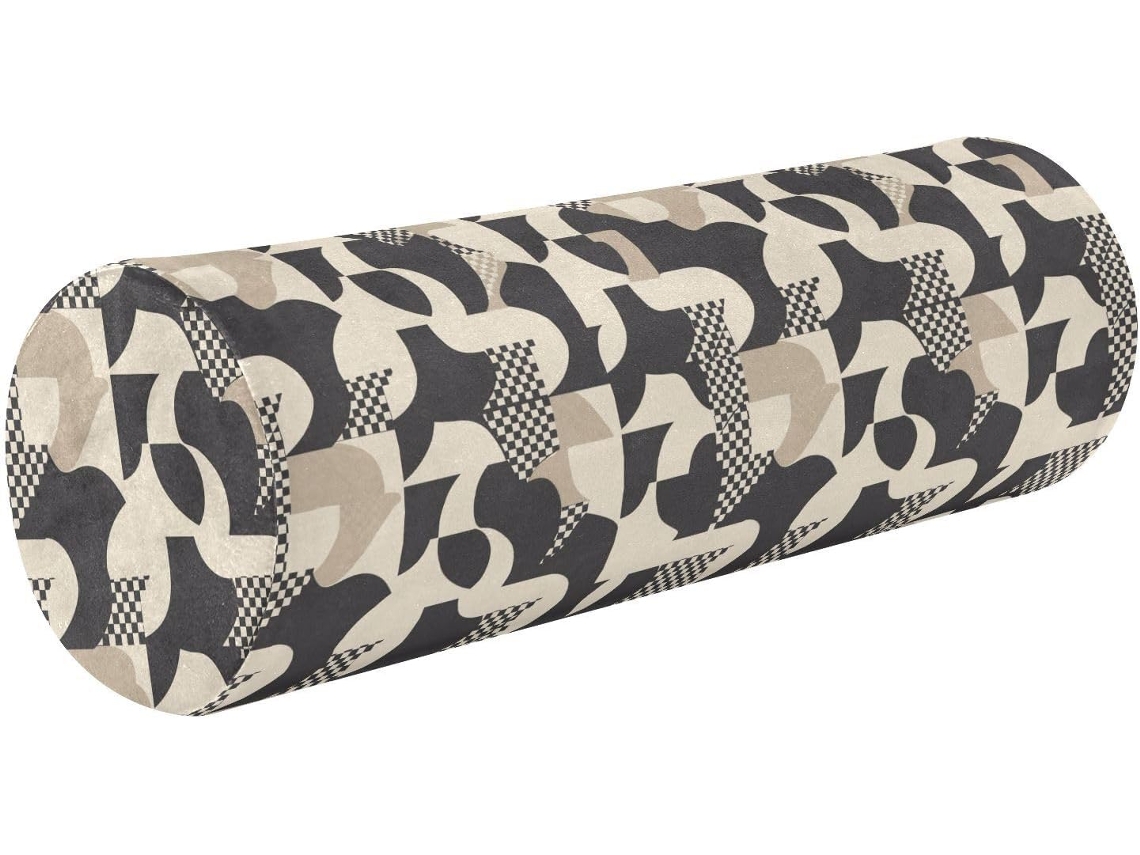 Almohada Cervical Cilíndrica Frodotgv Espuma Viscoelástica Soporte, Soporte Muscular.brfácil Fácil