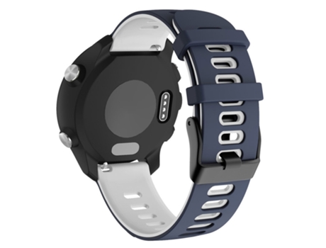 Correa de Silicona bicolor para Samsung Galaxy Watch 5 40mm/44mm/5 Pro 45mm - azul/blanco