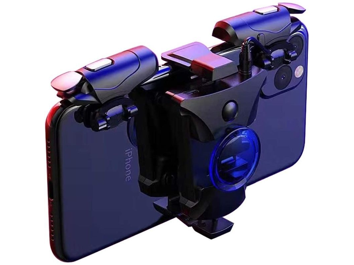 Mando Para Pubg Mobile, 16 Disparos Por Segundo, Clic Automático De Alta Frecuencia, Compatible Con Dispositivos Ios/android De 4,5 A 6,5 Pulgadas.