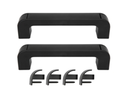 2 Peças De Manija Quadrada Para Equipamento Industrial Cajonete Eléctrico Puxadores Peças De Hardware 8.5x160b