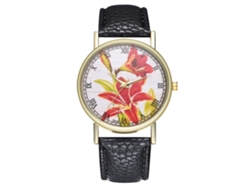 Reloj De Pulsera De Cuarzo Ultrafino Y Moderno Con Correa De Malla Impermeable (negro Y Plateado)