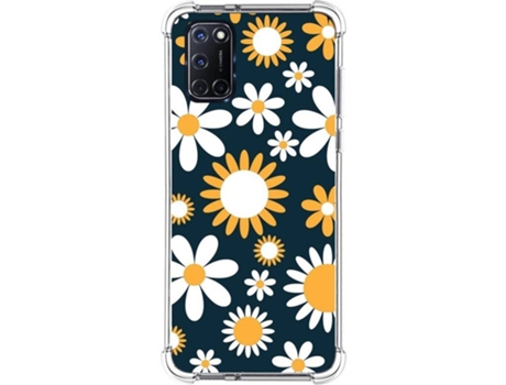 Carcasa Oppo A52 TUMUNDOSMARTPHONE Dibujos Antigolpes Flores 08 Multicolor