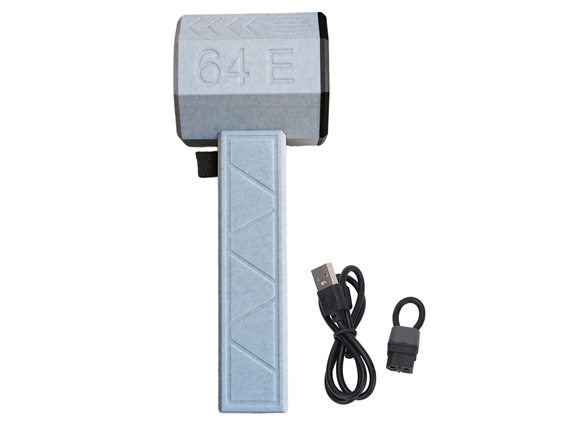 Soplador de chorro sin escobillas de 64 mm, 18000 rpm, 1400 g