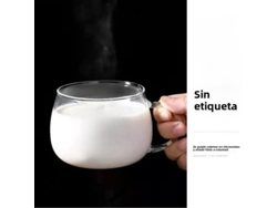 Vaso de vidrio transparente con letras creativas, capacidad de 350 ml MDUG (Estilo 3)