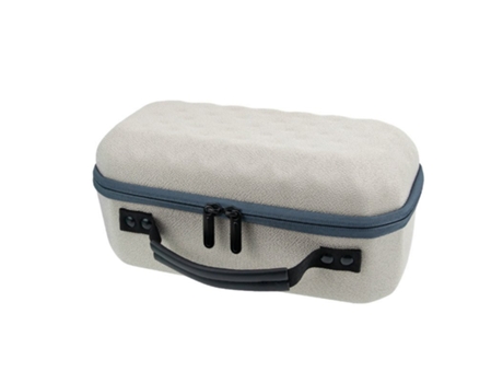 Bolsas de almacenamiento portátiles Estuche de transporte Proyector doméstico Bolso a prueba de polvo Compatible con el proyector Freestyle gris