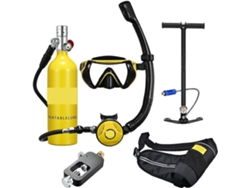 Mini Botella De Buceo, Tubo De Snorkel, Rebreather, Equipo Portátil De Apnea