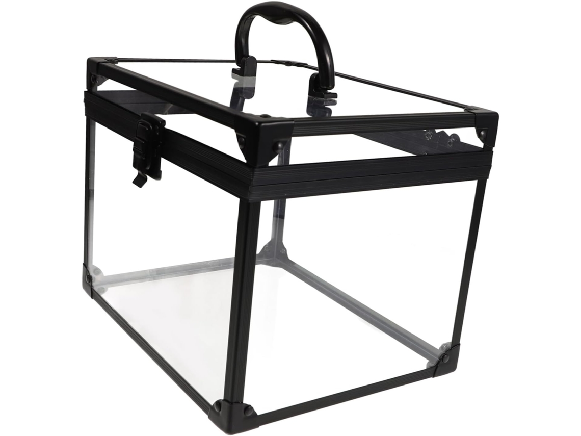 Caja De Joyería Transparente, Vitrina, Organizador De Neceser De Maquillaje