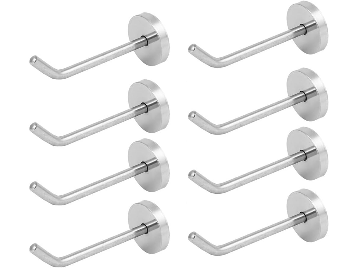Colgador De Pared Redondo Con Gancho Individual Para Toallas De Baño