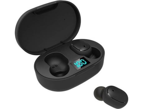 Auriculares Bluetooth True Wireless OEM A6P (In Ear - Micrófono - Noise Cancelling  - Negro)