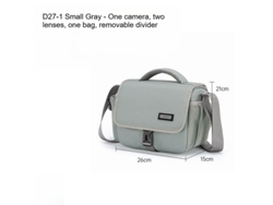 Bolsa portátil para cámara réflex, impermeable, pequeña, gris, para Sony (Yunzii)