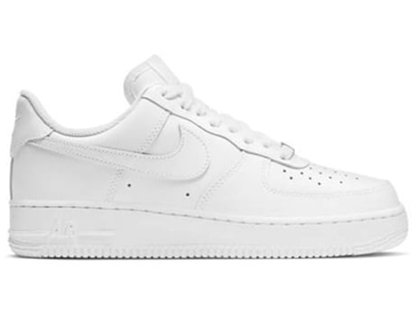 Zapatillas Deportivas NIKE Air Force 1 07 Mujer (Blanco - Tejido - 36)