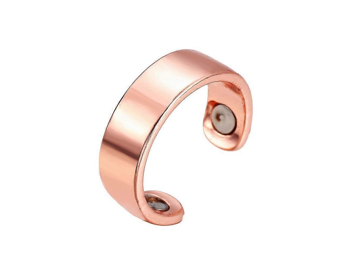 Anillo De Control De Glucosa Para Diabéticos, Monitor De Glucosa En Sangre, Plateado