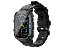 Reloj inteligente C26 con pantalla AMOLED de 1,96 pulgadas, Bluetooth, llamadas, monitor de salud y múltiples modos deportivos.