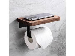 2026-porta Rollos De Papel Higiénico Con Estante Para Teléfono Resistente Al Óxido Para Baño